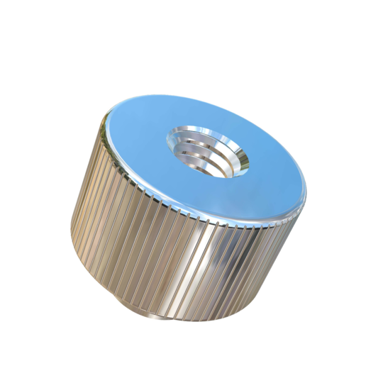 Titanium 5/16-18 UNC Allied Titanium Thumb Nut with 5/6 inch knob